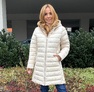 Isabell Long kabát ecrü – Innova Fashion – 4. kép
